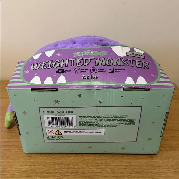 BeastieBuds Max the Weighted Monster - Picture 8 of 8